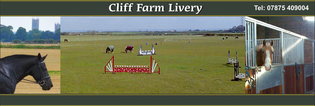 Cliff Farm Livery Tel: 07875 409004